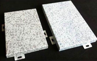 Imitation stone aluminum plate
